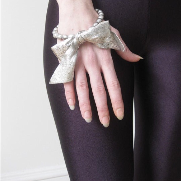 ACNE Shiny Spandex Stirrup Leggings - Picture 8 of 8